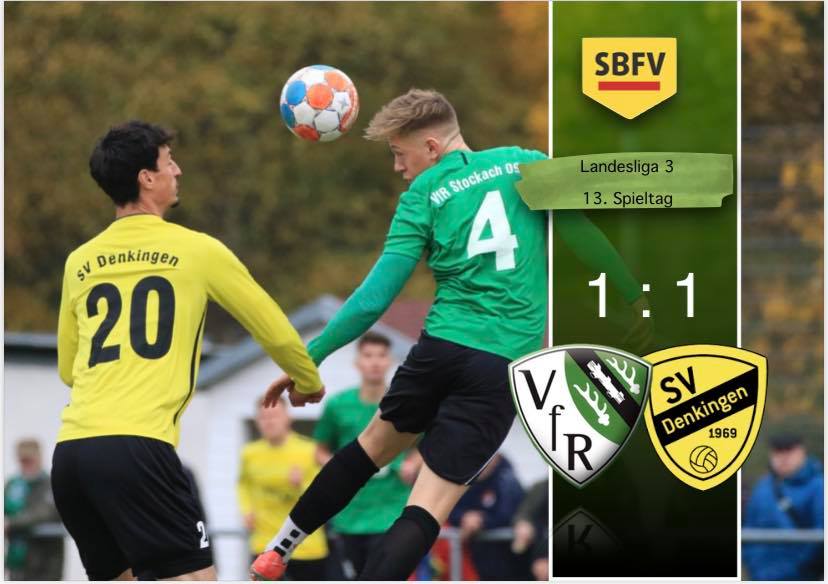 Read more about the article Spielbericht: VfR Stockach – SV Denkingen