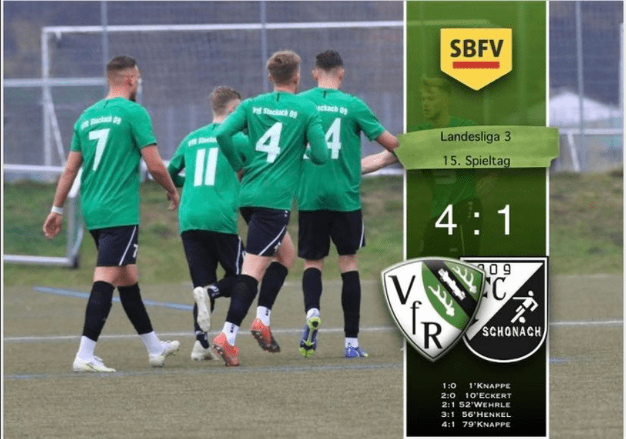Read more about the article Spielbericht: VfR Stockach 09 – FC Schonach