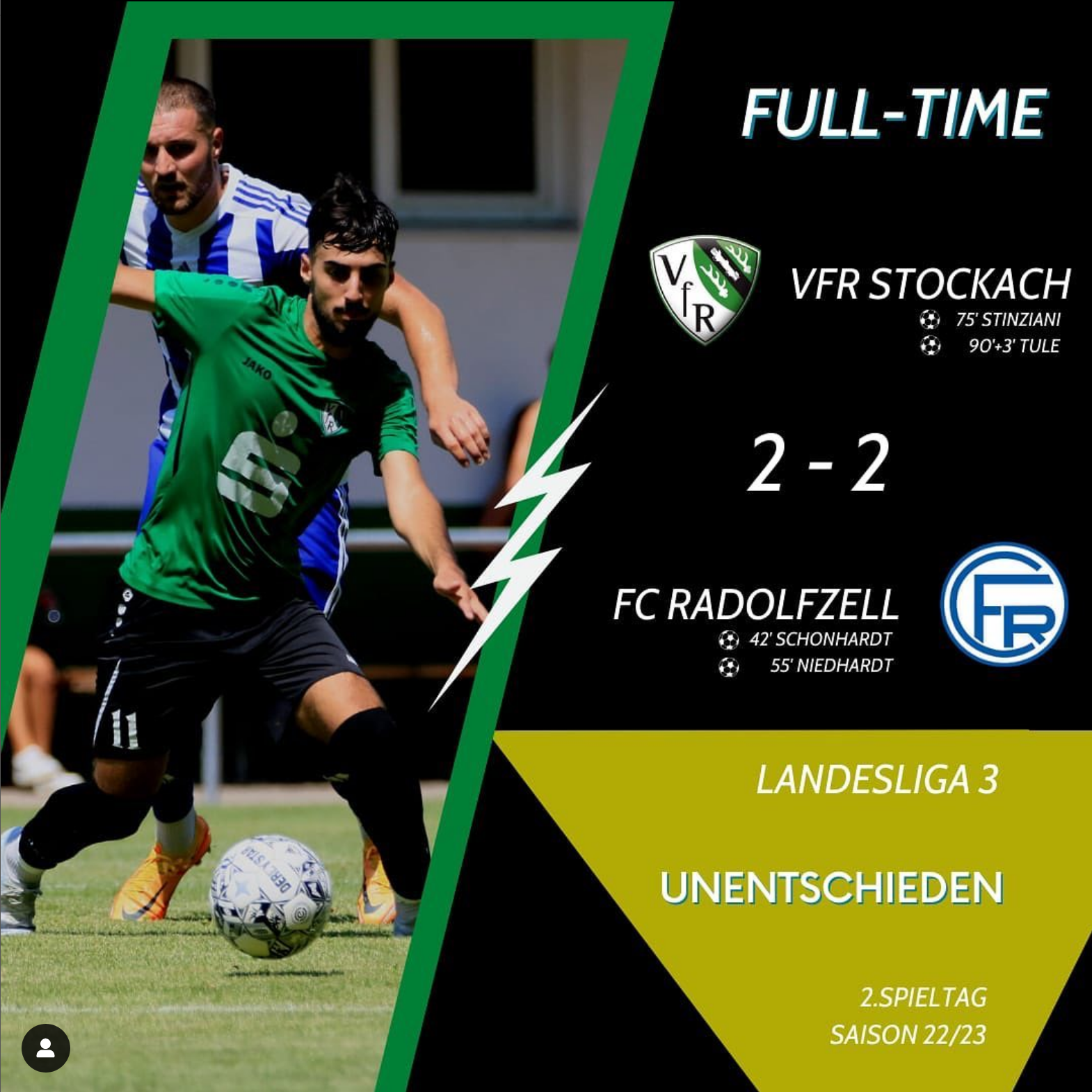 Read more about the article Spielbericht: VfR Stockach 09 vs. FC Radolfzell 03